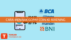 cara menarik gopay coin ke rekening