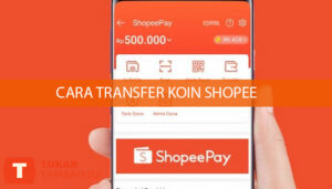 cara transfer koin shopee