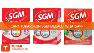 cara tukar poin sgm melalui whatsapp